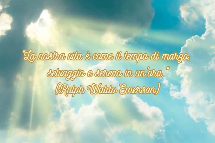 una frase e dietro il cielo